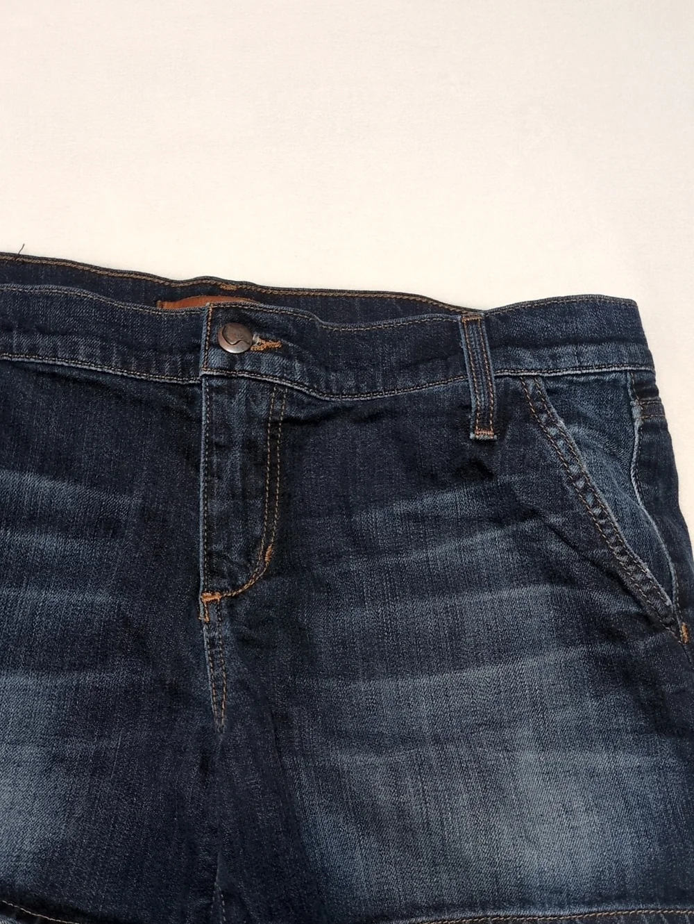 Joe's Jeans Julisa Trouser Easy Denim Shorts Dark Wash Stretch Women's Size 29